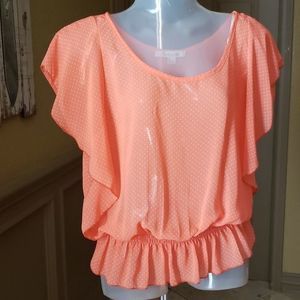 EUC Forever 21 Polka Dot Blouse